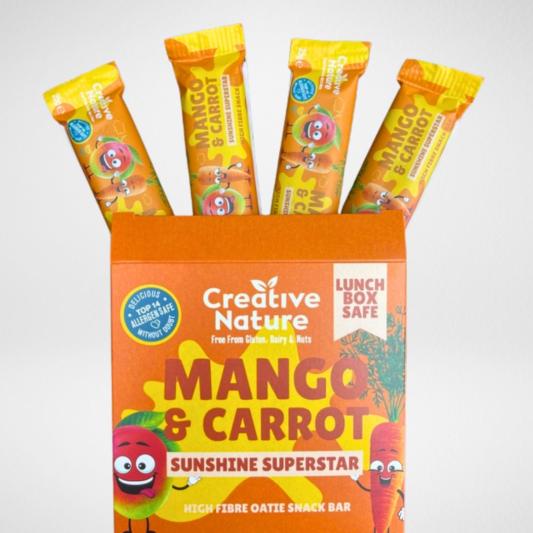 Mango & Carrot Kids Snack Bar – Multipack